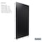 Triton Products 48 In. W x 96 In. H x 1/4 In. D Black ABS Textured Pegboard with 1/4 In. Hole Size DB-96BLK - alternate 2
